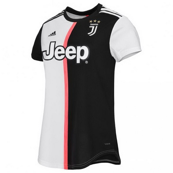 Camiseta Juventus 1ª Mujer 2019/20 Negro Blanco